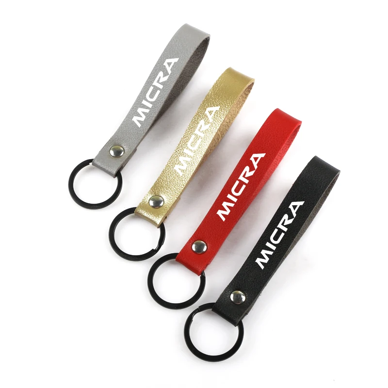 Автомобильный брелок декорация кожаный металлический для Nissan MICRA Qashqai Murano X Trail