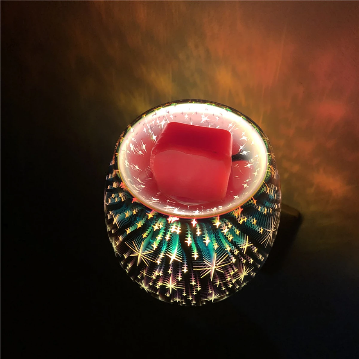 Стеклянная электрическая горелка для расплава воска 3D Заглушка