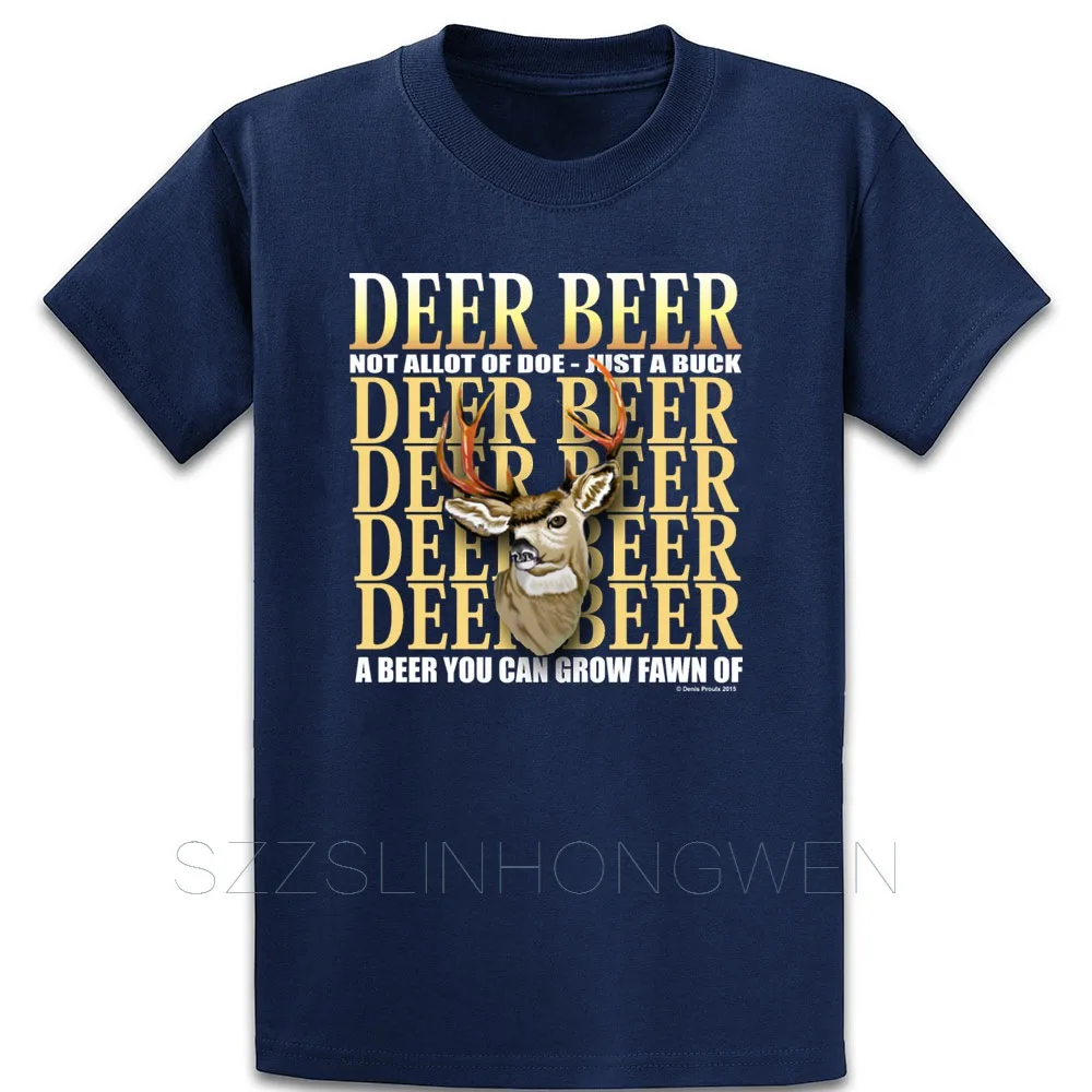 

Deer Beer T Shirt Spring Outfit Plus Size 5xl Original Famous Cotton Basic Create Shirt