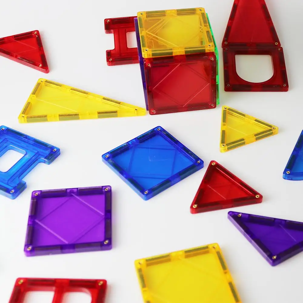 3D Магнитные строительные блоки Romboss большого размера игры магнитные