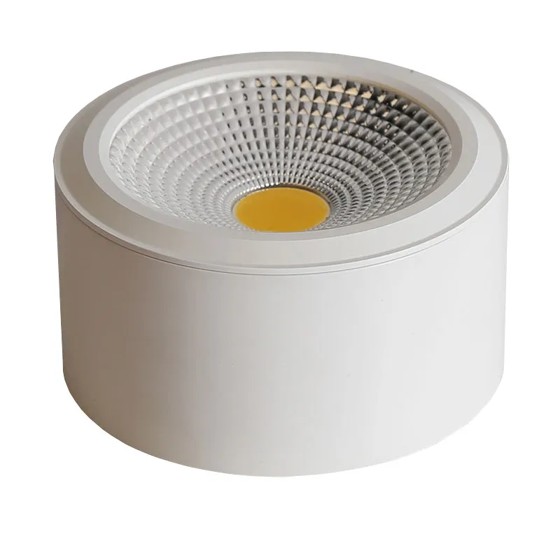 Поверхностного монтажа светодиодные светильники 5 Вт 7 9 12 15 потолочные точечные