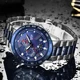 2020 LIGE New Fashion Mens Watches with Stainless Steel Top Brand Luxury Sports Chronograph Quartz Watch Men Relogio Masculino Other Image