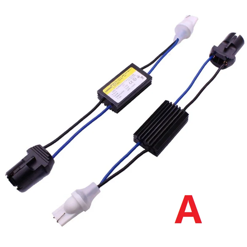 100 шт. Canbus Нет Ошибка светодиодный декодер 501 резистор для поворотов светильник W5W