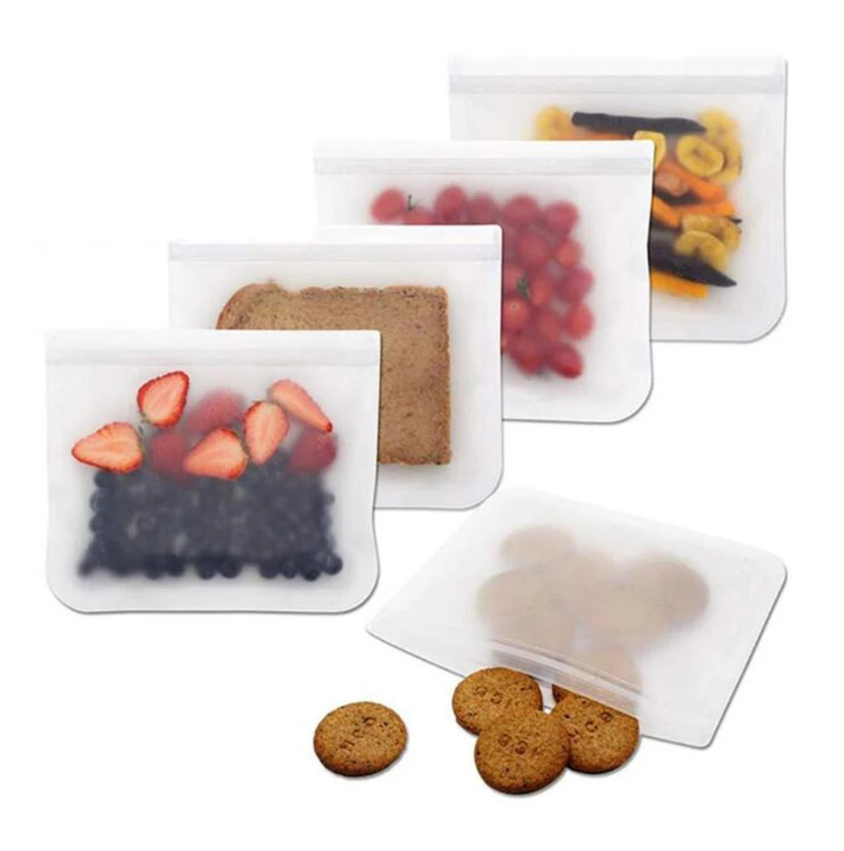 Пакеты для хранения продуктов Basedidea многоразовая силиконовая сумка контейнер