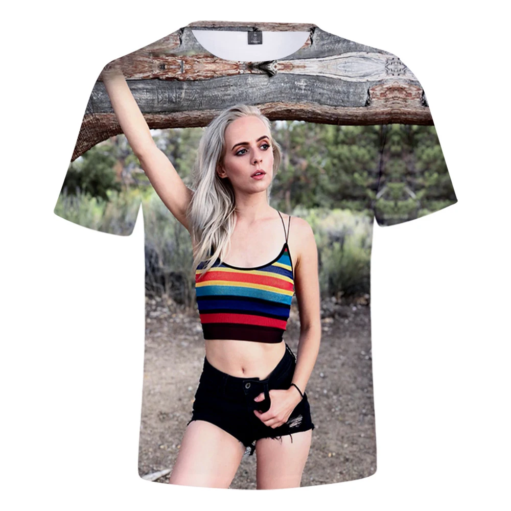 

Singer Madilyn 3D Printed T-shirt Summer Men/Women Street Fashion Casual Harajuku Short Sleeve Round Neck Hip-hop Tops