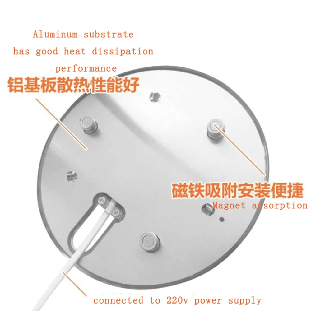 Квадратный потолочный светильник светодиодные источники модуль 220 В 230 12 Вт 18 24 36