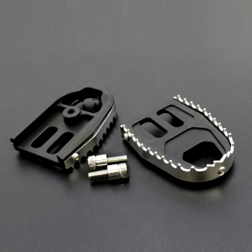 

Motorcycle Accessories Billet Wide Foot Pegs Pedals Rest Footpegs for HONDA CRF1000L Africa twin DCT 14-18 dose