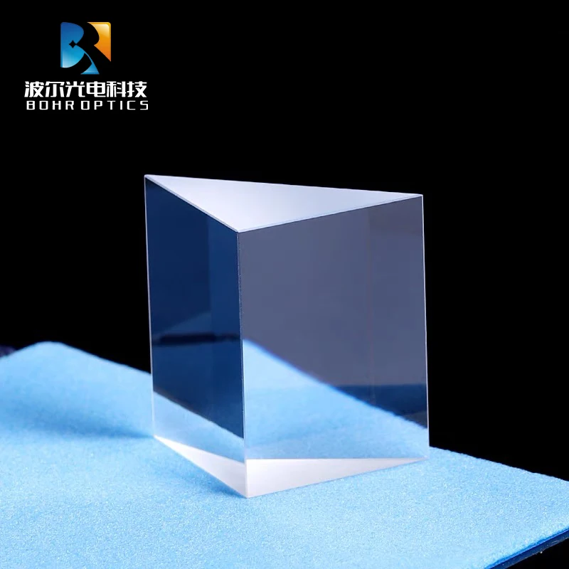 

Isosceles Right Angle Prism 45 Degree 7*7*7mm (K9) Optical Components Glass for Precision Optical Instruments No Coating