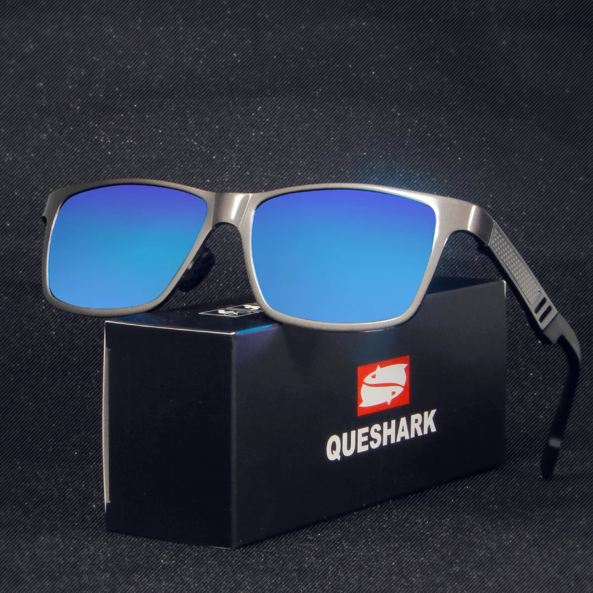 Поляризационные солнцезащитные очки из алюминиевого сплава для пешего туризма с