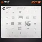 Трафарет AMAOE для iPhone 6S 6SP, материнская плата IC Chips CPU NAND BGA, трафарет для реболлинга, Оловянная посадочная сетка, шаблон для сварки