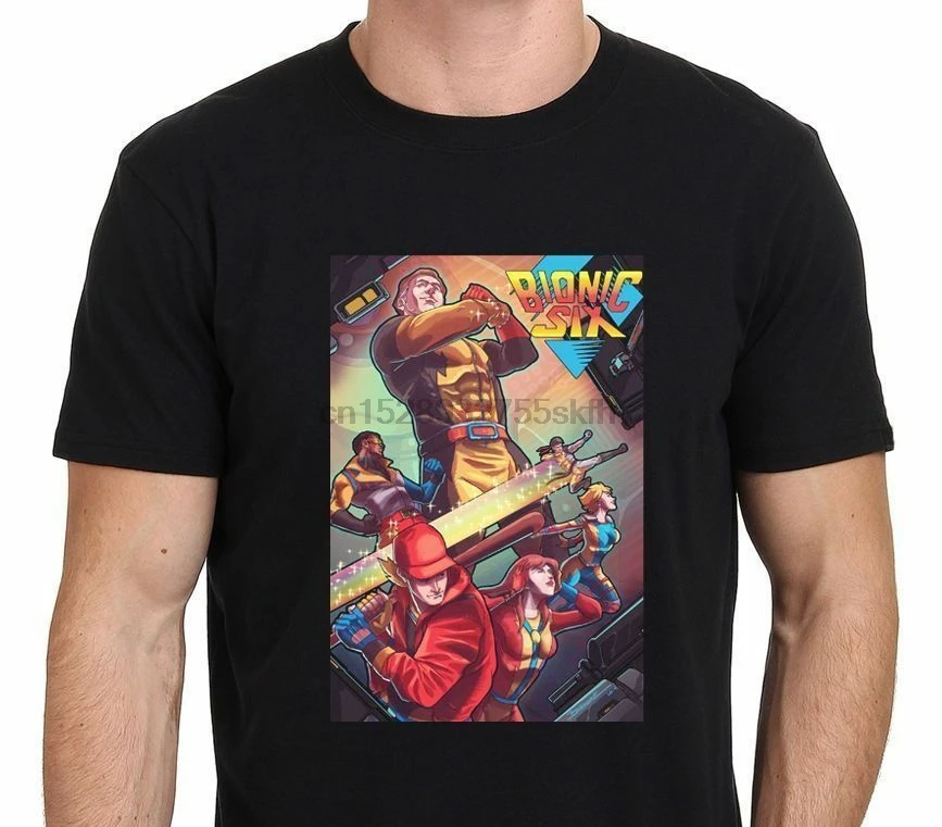 Классическая мужская футболка Bionic 6 80s|Мужские футболки| |