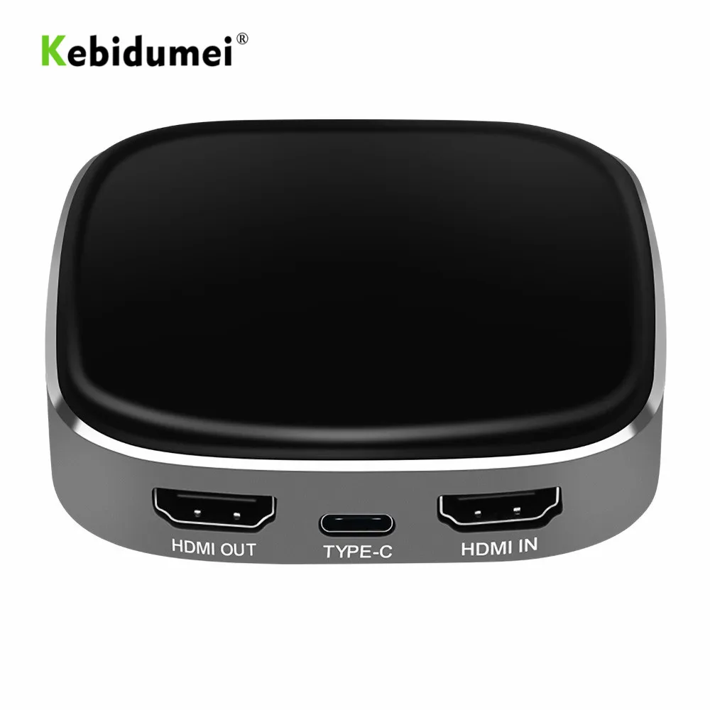 Kebidumei 4K60Hz Тип C к USB3.0 видео захвата карты игры поток коробка для Xbox