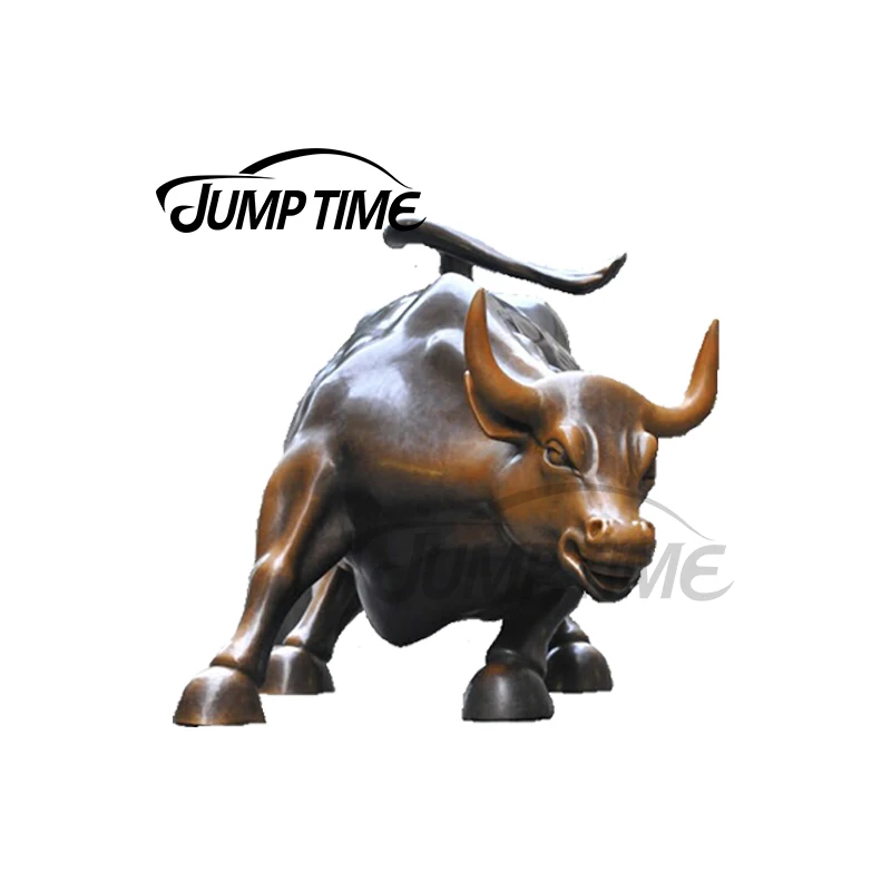 

JumpTime 13x9 см Уолл-стрит быка наклейки для автомобиля лобового стекла наклейки на холодильник Windows винил Материал тонкая творческая внедорожн...