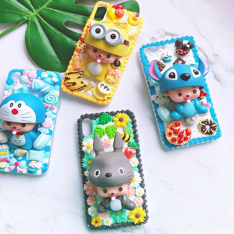 Чехол сделай сам для Samsung s8/s9/s10 plus note 9/note10 + 3D чехол телефона Monchhchi Galaxy s6/s7 edge