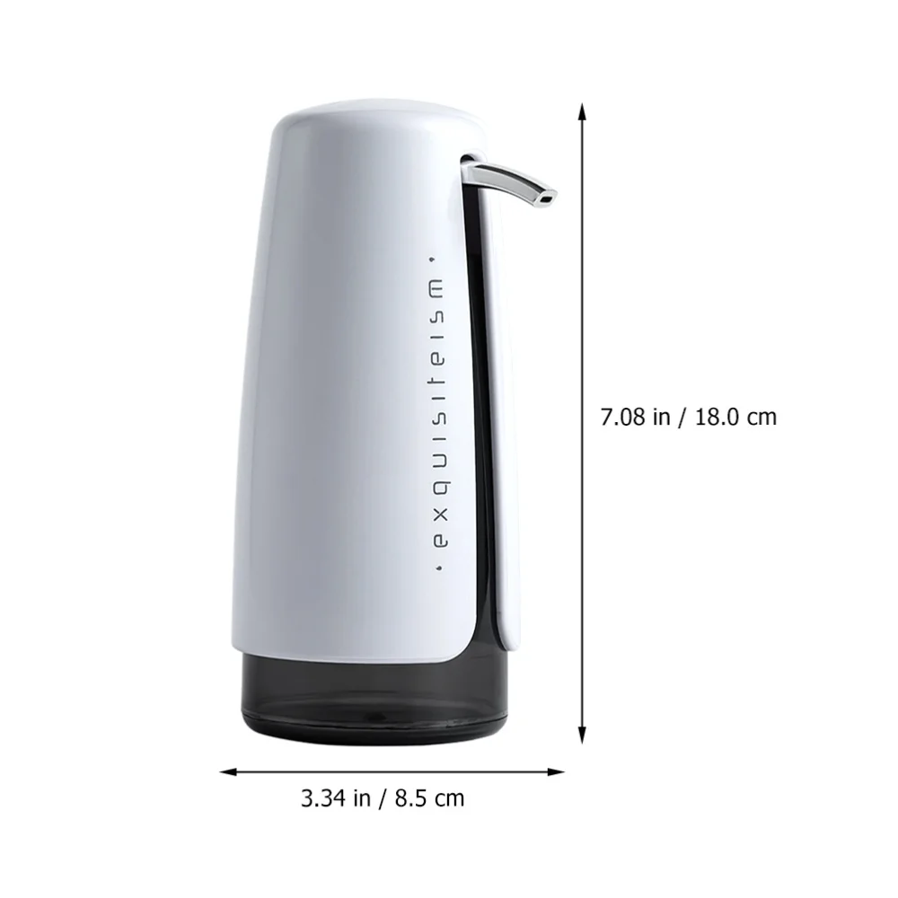 

1Pc 420ml Shower Bottle Bathroom Makeup Lotion Container (White)