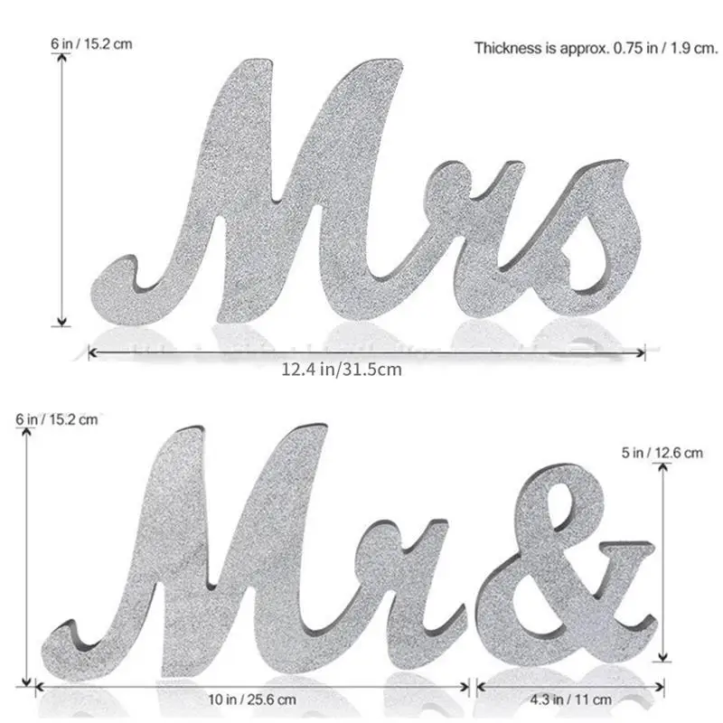 Mr& Mrs знак на заказ Свадебный знак для стола персонализированное белое свадебное оформление фамилия украшение свадебного стола Mr And Mrs знак поставки