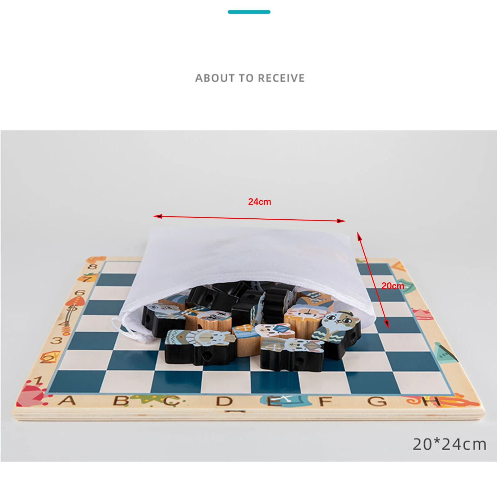 Мультяшная шахматная игра деревянная Король Королева искусственная Шахматная