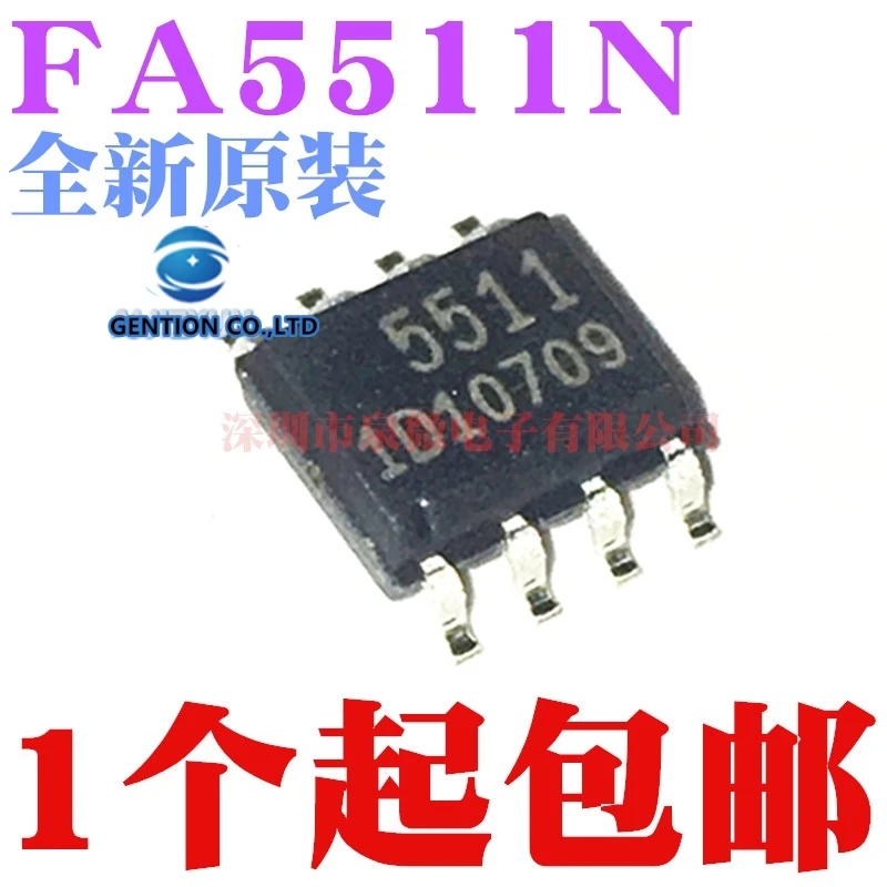 10 шт. FA5511 FA5511N-D1-TE1 SOP8 импульсный источник питания чип в наличии 100% новый и оригинальный