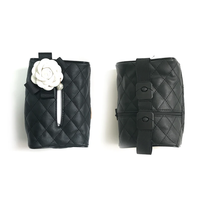 1 шт. жемчужный цветок камелии заднем сиденье автомобиля подвесная коробка из