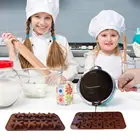 Силиконовая 3D форма с 15 отверстиями, Рождественская Подарочная коробка, подарок, кухонная форма для шоколада, аксессуары для выпечки L1W7