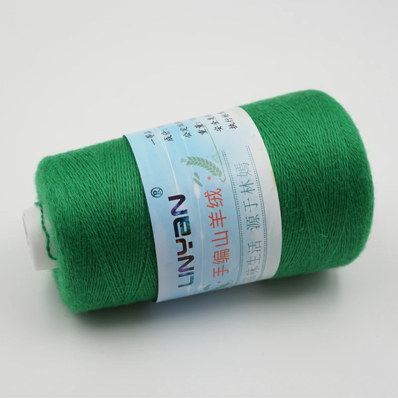 100 г/лот 100% кашемировая нить пряжа из чистой козьей шерсти для вязания и крючком