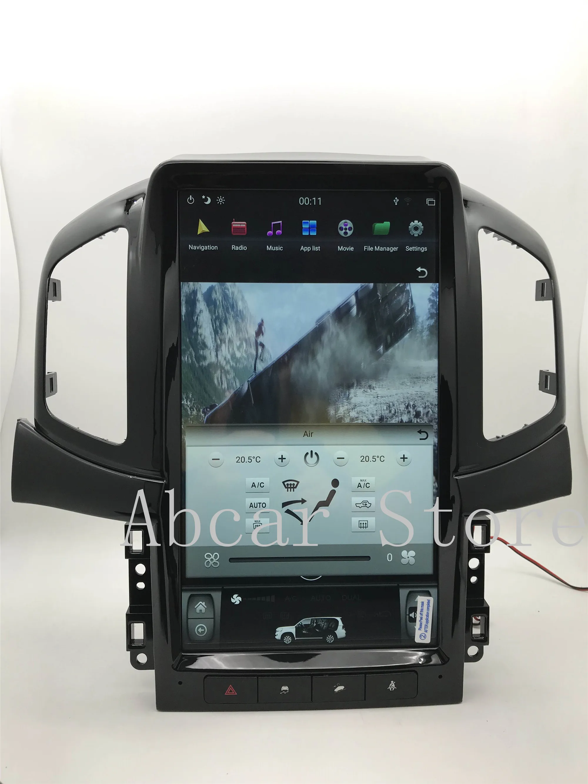 13,6 ''Tesla стиль Android 8,1 PX6 HDMI Автомобильный dvd-плеер gps навигация для Chevrolet Captiva 2012- Радио Стерео ips аудио