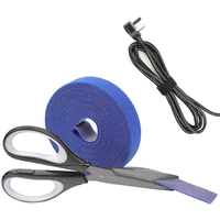 5 meters nylon cable ties power wire loop tape multifunction nylon straps fastener reusable magic tape