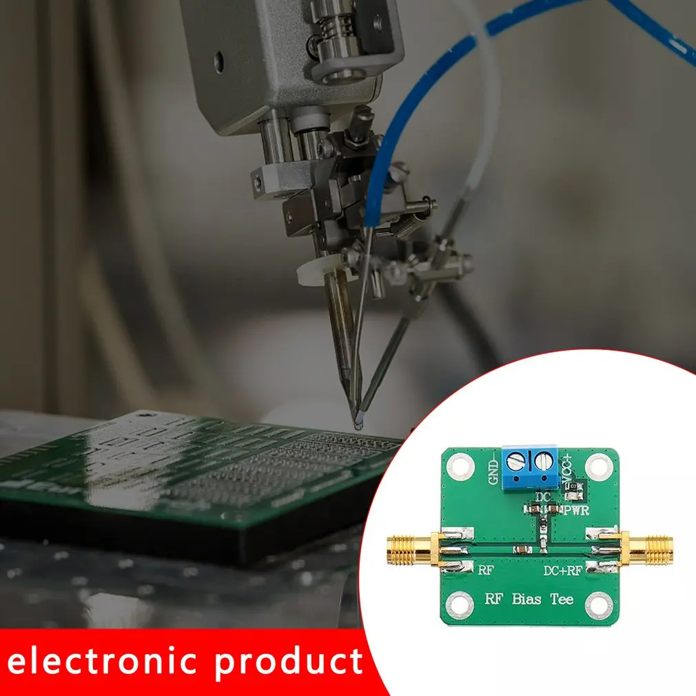 

DC Bias 10-6000MHz 6GHz RF Tee Broadband Microwave DC Bias Blocker for HAM Radio RTL SDR LNA Low Noise Ham Radio Amplifier