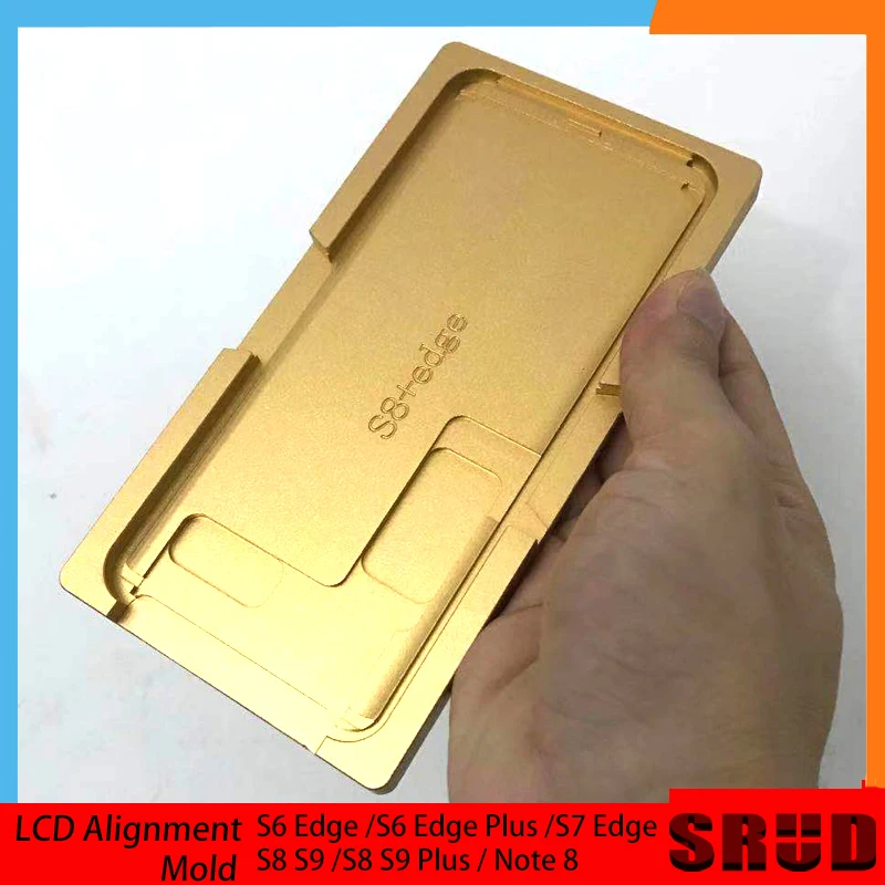 Изогнутый ЖК дисплей внешнее стекло выравнивание металлическая Форма