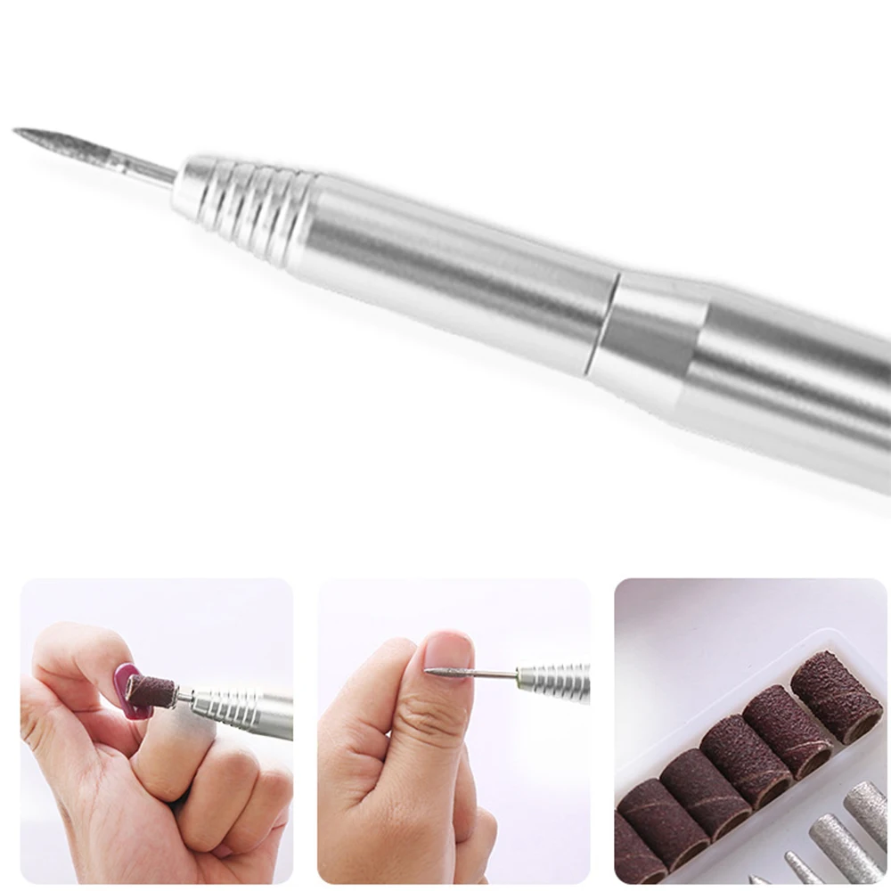 

Portable Nail Drill Machine Device For Manicure Nail Polishing Tool Set Nail Files Instrument Mill Manicure Set For Nails Art