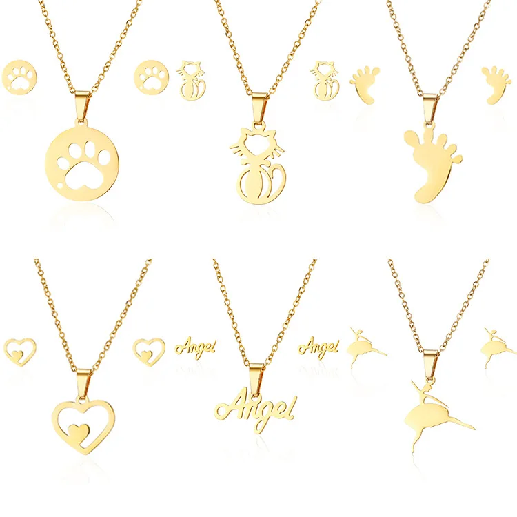 Новый простой набор из нержавеющей стали креативный Когтевран кошачья лапа