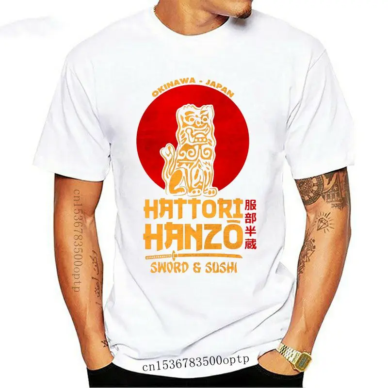 

Забавная Мужская футболка Hanzo с короткими рукавами, 100 хлопок