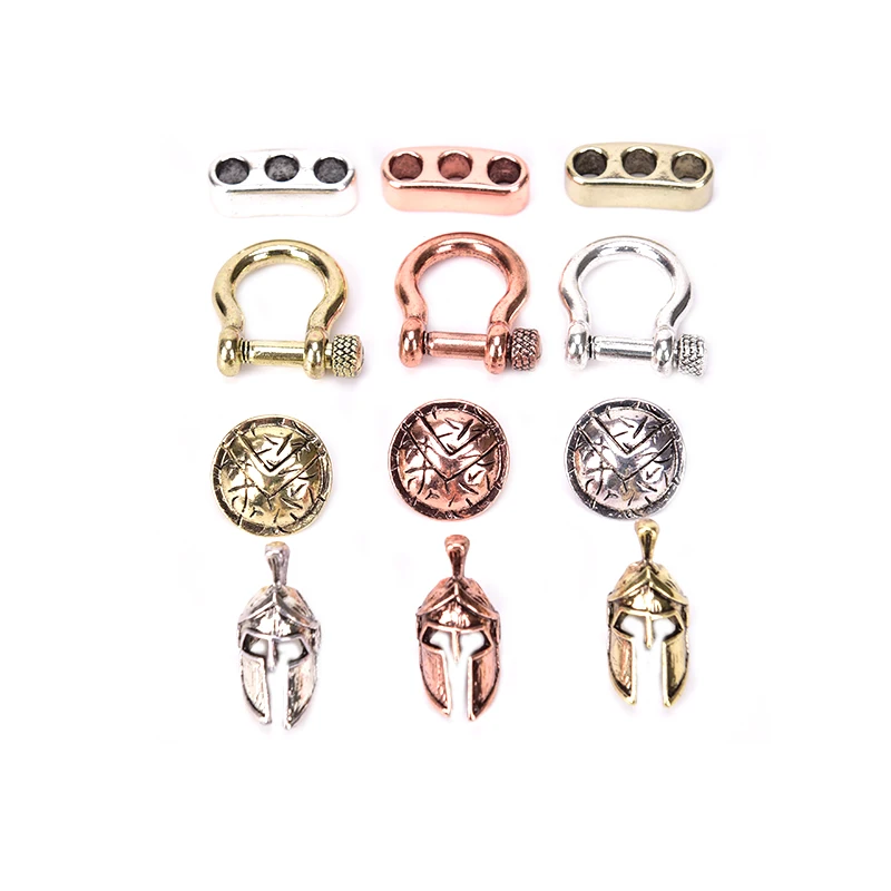 Зонтик веревка Бусины Металлические Подвески для DIY Подвеска Пряжка зонта RopeLanyards