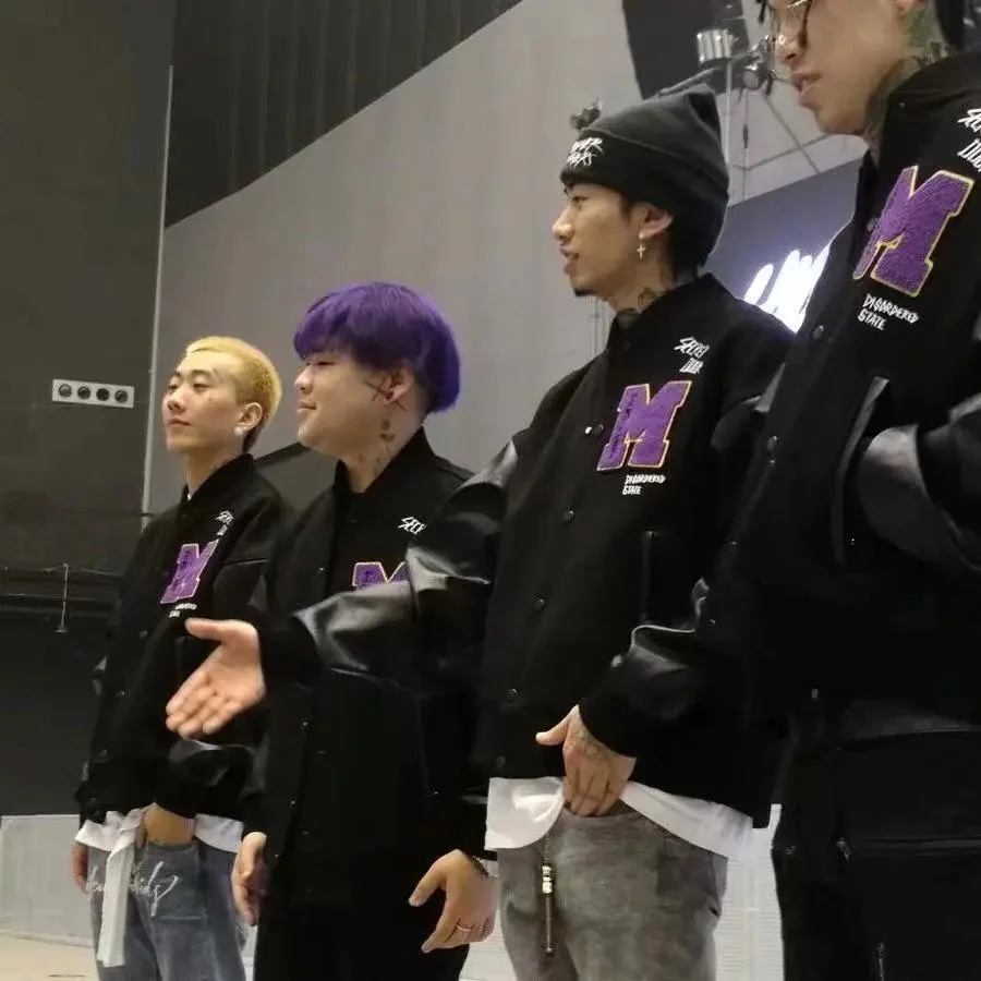 Hip Hop Baseball Jackets Men Letter Embroidery Patchwork Harajuku Varsity Jacket Punk Black Coats Unisex 2021 Autumn | Мужская одежда