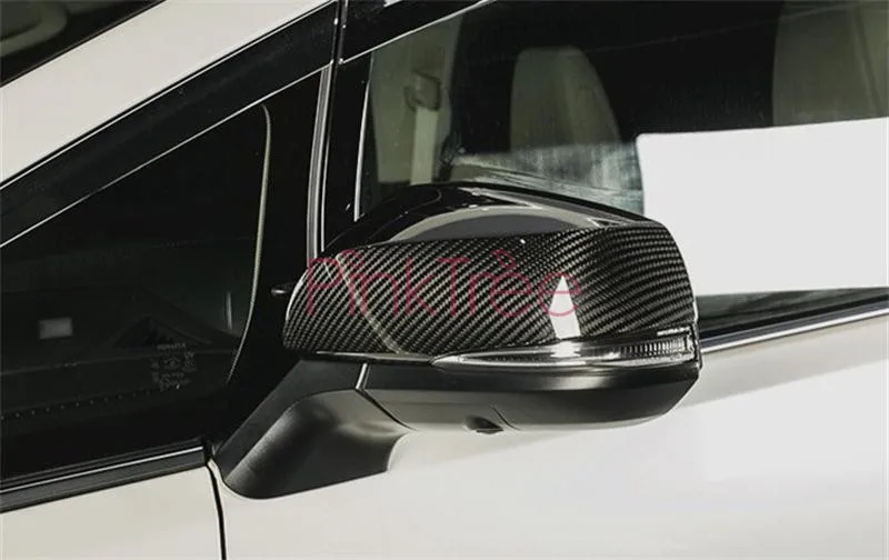 Для Toyota Alphard VELLFIRE 30 2015-2020 углеродная цветная Крышка для бокового зеркала заднего