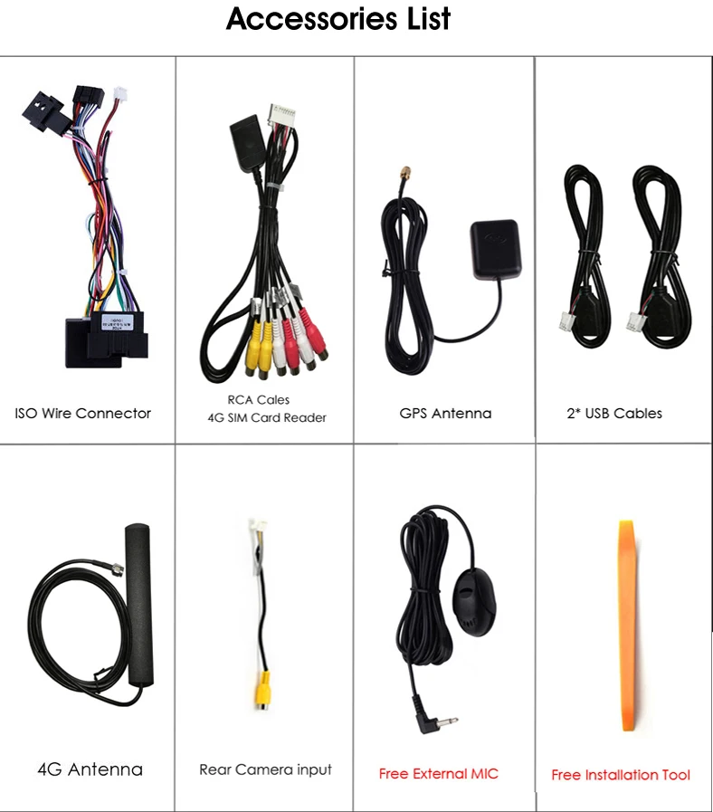 Автомагнитола 9 дюймов Android 10 0 GPS мультимедийный плеер для Ford Kuga Escape C-max 2013 2 Din