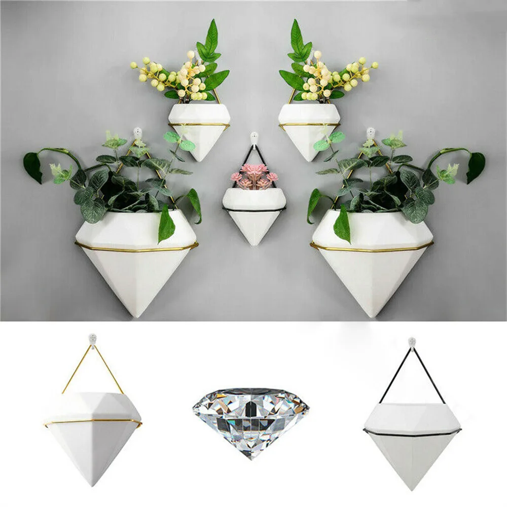 Домашний треугольный держатель для цветочных горшков подвесной комнатный