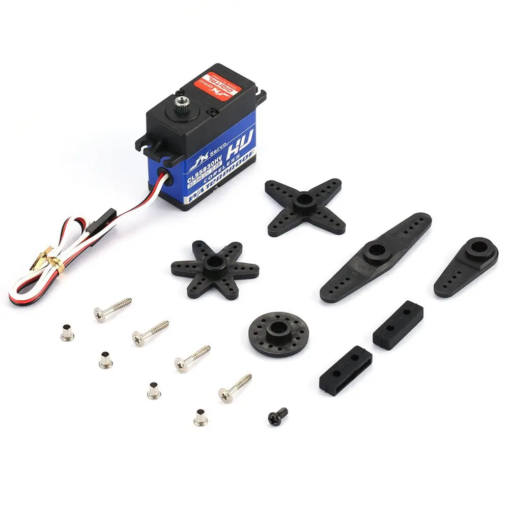 

JX CLS5830HV Waterproof Metal Gear Coreless Digital Servo With 30.3kg High Torque For RC Remote Control Car Boat Robot Model