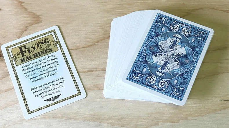 Велосипед летающие машины игральные карты волшебные стандартный размер покера