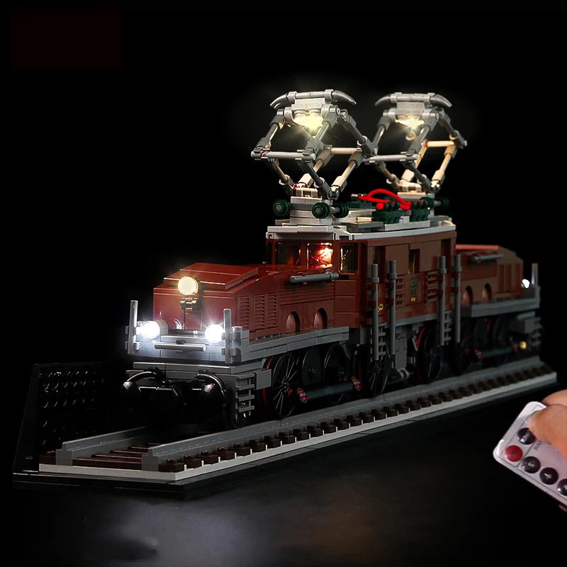 

Led Light Kit for 10277 Crocodile Locomotive Building Blocks No Model Only Lighting Toys for Children