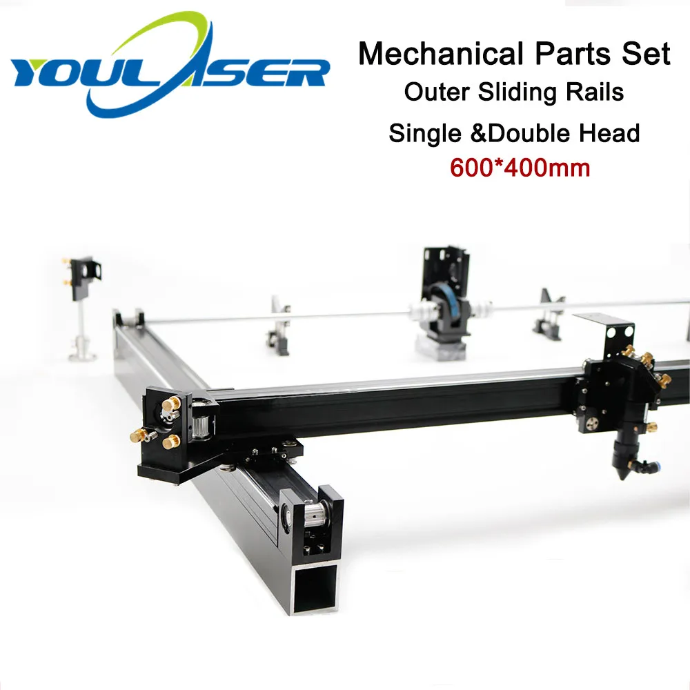 Набор механических деталей 600 мм * 400 лазерные наборы с одной головкой внешний