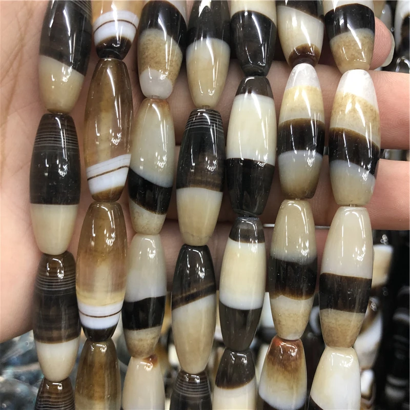 

Stylish Texture Glossy Round Loose Spaced Rice Beads For Jewelry Making DIY Bracelet Earrings Necklace Charms 2021 New Arrival