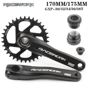 RACEWORK Crankset 170 мм 175 мм велосипедная Звездочка 32T 34T 36T 38T велосипедная MTB Корона совместима с SRAM SHIMANO Brand