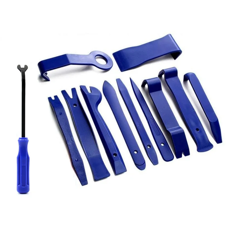 Car Repair Tool Kit 12pcs Hard Plastic Auto Radio Panel Interior Door Clip Trim Dashboard Removal Opening Set |