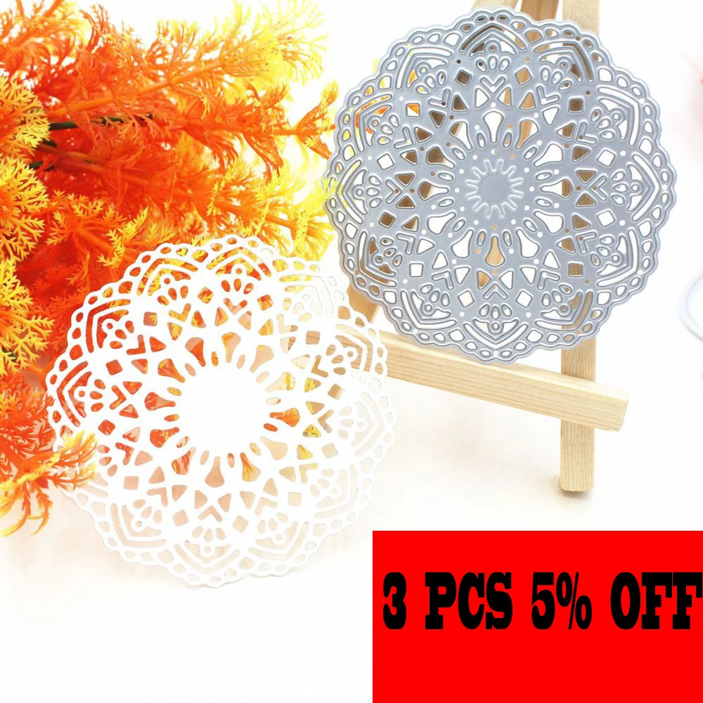 Полые кружева цветок металла резки штампы DIY Скрапбукинг ремесла фотоальбом