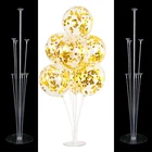 Воздушные шары, 7 трубок, подставка для воздушных шаров, для дня рождения, арочный держатель, Свадебный декор, воздушные шары, украшения для дня рождения, детские игрушки