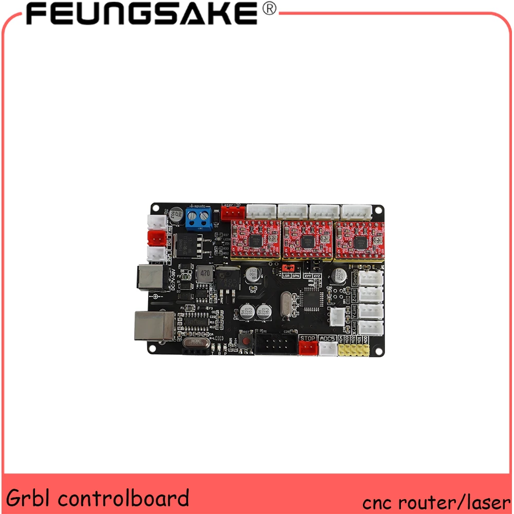 

Laser machine control board GRBL arduino cnc controller ttl PMW signal Laser engraver control board support limit switch