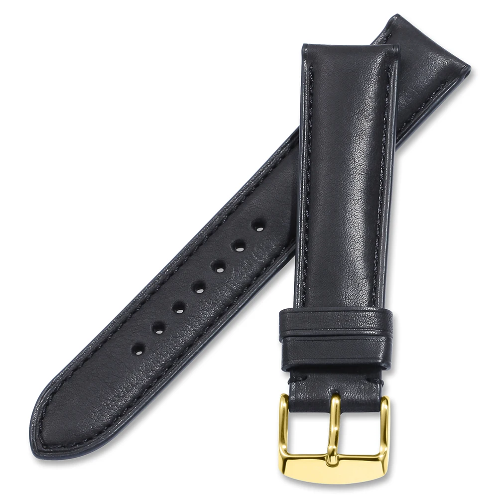 IStrap часы наручные часы на кожаном ремешке полосы для Breitling IWC Casio Seiko 16 мм 18 мм 19 мм 20 мм 21 мм 22 мм 24 мм браслет на запястье