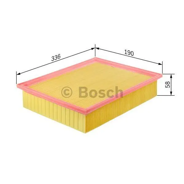Air filter MB W210 E-class 2.0-4.3/2.0D/CDi-2.5D/TD 95 BOS | Автомобили и мотоциклы