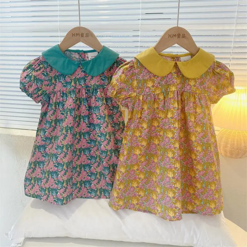 

Baby Girl Dress Summer New Fashion Floral Princess Dress Vestidos Party Dresses for Girls Toddler Girl Dresses Children Clothes